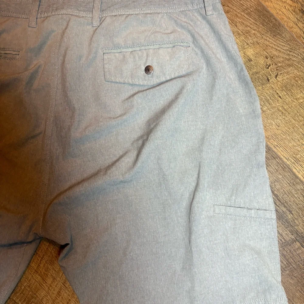 LinkSoul Men’s Size 38 Golf Shorts Performance Stretch 9.5” Inseam Gray